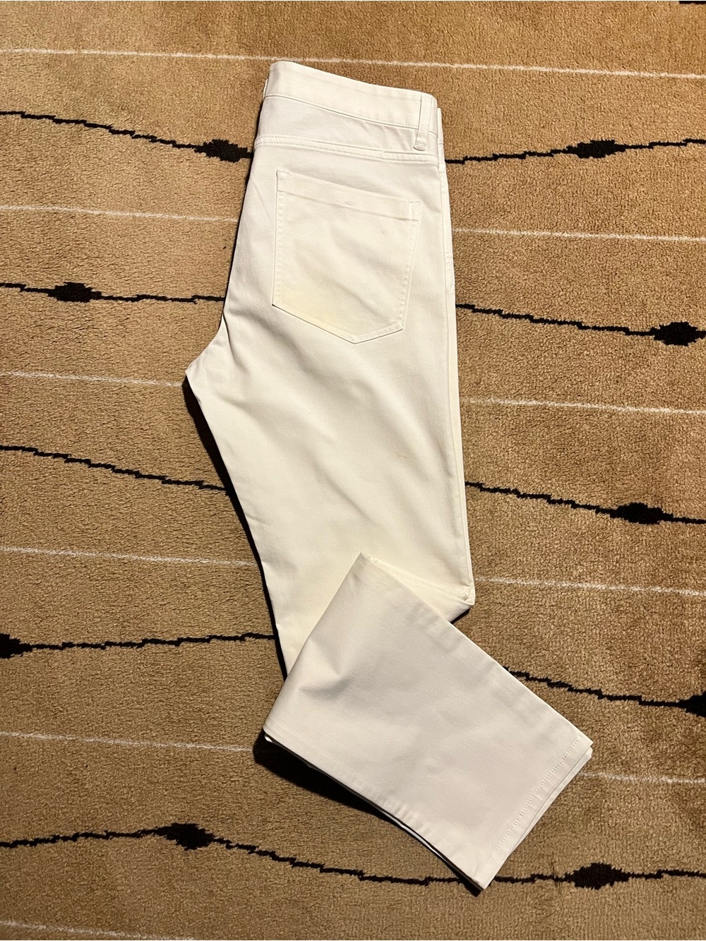Theory Hayden  white cotton jean